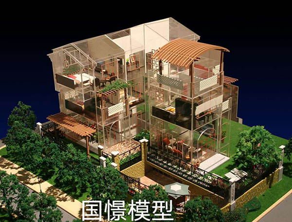 察雅县建筑模型