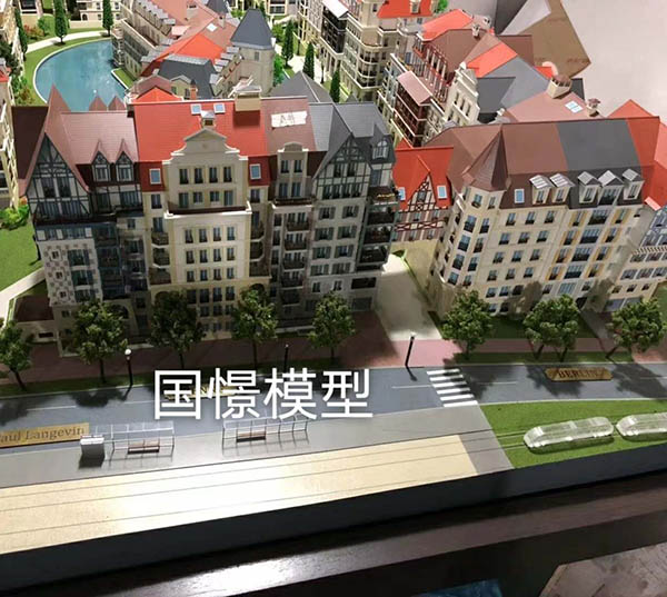 察雅县建筑模型